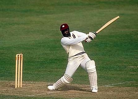Vivian Richards in full flow.